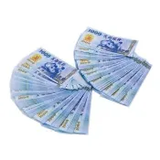【金發財金紙】冥國台幣 5入組-面額1000x 500張(金紙-冥界財富系列)