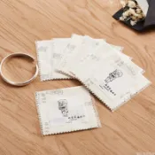 【擦銀布 首飾專用】擦銀布首飾專用拋光布獨立包裝清潔去黑氧化銀器飾品保養增亮拋光布 獨立包裝 清潔 去黑氧化 銀器飾品