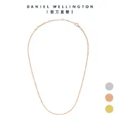 【Daniel Wellington】DW Elan Flat Chain 疊戴系列蛇骨項鍊(三色)