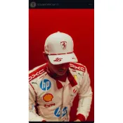 全新Ferrari Charles Leclerc摩納哥限定帽 法拉利 夏爾 帽子