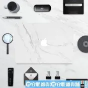 【可開發票】【店長推薦】筆電貼紙適用MacBook12貼紙Air13.3pro1315電腦16寸外殼保護貼膜大理石紋【满