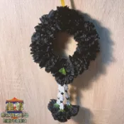 泰國花圈 泰式花圈 四面佛 泰國花環 還願花環 還願花 還願 四面佛花圈 萬壽菊 菊花 泰國花束 泰國花 黑色花 黑花圈
