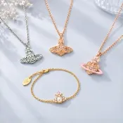 【Vivienne Westwood】經典行星土星 項鍊/耳環/手鍊 (多款選)
