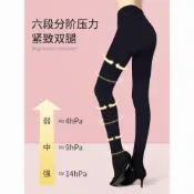 🧡保密出貨🧡韓國瘦腿襪美腿塑形春秋夏薄款顯瘦修身彈壓力連褲緊身打底褲