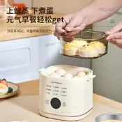 【咕嘎優選】2026新款蒸蛋器自動斷電多功能煮蛋器可預約定時早餐機煮雞蛋神器