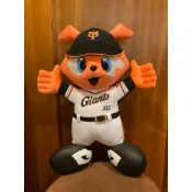 日本職棒 讀賣巨人 大尺寸 吉祥物 傑比兔 絨毛娃娃 44cm (NPB 棒球 棒壘 玩偶 公仔 巨人 全壘打)