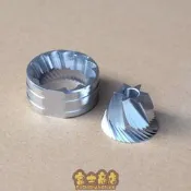 【拾禾舖】臺灣公司 可開發票 手搖磨豆機38mm SUS420不銹鋼6角星刀盤 適用泰摩栗子C Hero S01