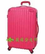 【 補貨中缺貨葳爾登】20吋Travelhouse輕硬殼旅行箱防刮登機箱防水拉桿行李箱超輕旅行家20吋6036桃紅色
