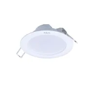 【Philips 飛利浦】LED超薄型崁燈 6W 直徑9cm 4入(白光/自然光/黃光)