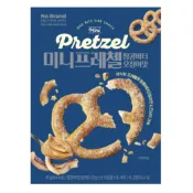 韓國 NO Brand 花生奶油魷魚口味迷你脆餅 95g