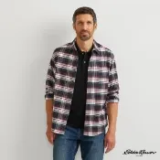 【Eddie Bauer】男性舒適法蘭絨襯衫 任選(13501912)