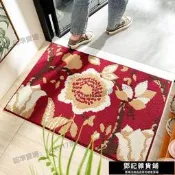 【新品特惠】歐式家用大門口除塵入戶地墊 廚房陽臺吸水防滑進門腳墊耐磨門墊