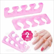 WOMAN HOUSE 指甲分指套-2入(不挑色)[25543]指甲彩繪果凍套(軟)