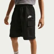 NIKE 短褲 童裝 大童 男女童 運動褲 K NSW CLUB WVN CRGO SHORT 黑 IF2840-010