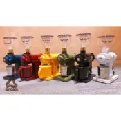 【珈堂咖啡】R-220小富士現貨 新版三孔線 黃/黑/紅鬼刀磨豆機公司貨110v