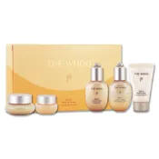 (即期品)WHOO 后 拱辰享清潤保養5件組 (滋養液 20ml+清潤乳 20ml+清潤霜 10ml+活膚眼霜 4ml+洗顏乳 13ml)(效期至2027年03月)
