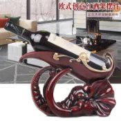 熱賣 酒架 紅酒架 烈酒架 玻璃瓶架 紅酒收納架 紅酒展示架 葡萄酒架 現代紅酒架擺件歐式創意家用簡約葡萄酒瓶架樹脂大象