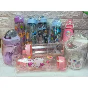 ◤KT✽SHOP◢ 台主最愛 娃娃機商品 手提吸管水杯 水壺 水瓶 拉布布 卡皮巴拉 Kitty 胖胖瓶水壺