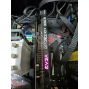 EVGA GeForce RTX 3060 Ti FTW3 ULTRA 8GB 三風扇 顯示卡 二手良品 原盒