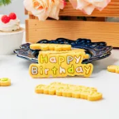 烘焙 饼干 饼模 可訂製英文3D立體字母數字生日快樂DIY餅乾模具家用饼干模具 糖霜切模曲奇烘焙工具