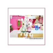 (店+)日本le sucre砂糖兔(法國兔)-30cm(長袖毛衣帶帽款)(棕/白2色可選) 生日聖誕情人節禮物 g1176