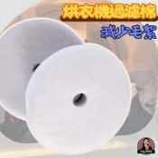 東元國際聲寶三洋適用 加厚烘衣機濾棉 乾衣機濾網 23.5cm圓形濾棉 烘衣機過濾網 進氣排風口濾布 不織布耗材 替換網
