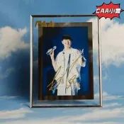 『全球購』林俊傑 親筆簽名炤正品 尺寸：6寸含精美玻琍相框 實物拍攝
