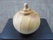 二手舖 NO.4172 天然原木 血龍木 木雕擺飾 小聚寶盆 聞香瓶 重油 閃花 帶財