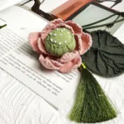 【香囊刺繡DIY材料包】 香囊材料包 香包DIY材料包 刺繡DIY材料包 手工布藝香包 荷花蓮蓬香囊 自繡平安香包