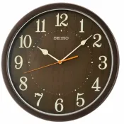 大高雄鐘錶城 seiko SK037 精工鐘 (QXA718B) 滑動式秒針簡約典雅風格標準鐘/31*3.9cm｜樂天領券現折★全館特惠中★指定刷卡回饋10%