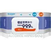 優生酒精濕巾超厚型80抽