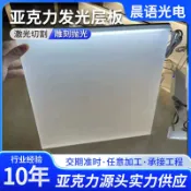 風鈴草百貨 亞克力發光層板乳白色磨砂背景導光板LED燈罩有機玻璃吊頂透光板