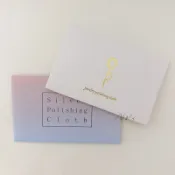 NO's｜現貨｜拭銀布擦銀布 純銀飾品保養專用布 獨立包裝抹銀布 銀飾清潔拋光布花朵耳環鬱金香手鍊項鍊戒指925銀器足銀
