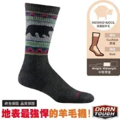 【DARN TOUGH】男 美麗諾羊毛登山健行靴高中長襪(厚底減震.中等厚度)_DT1980-CHA 炭灰