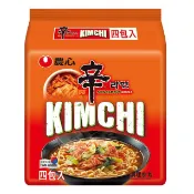 農心 韓國 辛辣白菜風味拉麵4入(480g)