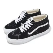 【VANS】休閒鞋 Sk8-Mid Reissue 83 男鞋 女鞋 黑 白 麂皮 中筒 板鞋 情侶鞋(VN000CQQBA2)