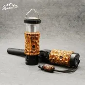 山魂 Goal Zero原創設計改裝燈套轉接底座Uniflame噴槍木質套件