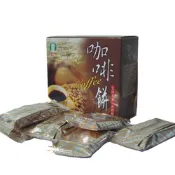 (店+)【農會】古坑農會 加比山-咖啡方塊酥餅110gX2盒