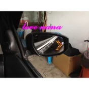 [[娜娜汽車]]日產 L11 livina 專用 帶方向燈後視鏡 帶轉向燈後視鏡 led後照鏡