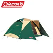 【登山友】美國【Coleman】6人鋁合金透氣快乾圓頂露營帳蓬 IV(300*300).四季型蒙古包帳棚.前庭天幕遮陽帳/CM-17860