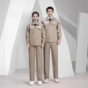 明熙精品屋 【防酸鹼防靜電】工作服 工裝 化工服 石油服 電子廠服 防爆破 耐腐蝕 反光設計 長袖套裝 安全防護 車間作業 實驗室專用