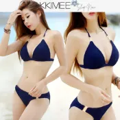 KKimee╭＊【現貨】性感女神【長腿款+大罩杯+加大尺碼】二件式比基尼 泳衣泳裝【SW67】兩截式遊泳衣 bikini