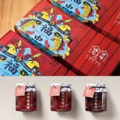 福忠字號   眷村麻辣三入禮盒-麻婆香辣醬+鮮切辣椒王+蒜蓉辣椒醬 現貨