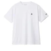 【Champion】官方直營 男款-SPORTS 吸濕快排防曬小C印花短袖TEE-白色(C3-BS310-010)