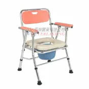 銓鴻醫療器材 鋁合金收合式便盆椅(洗澡椅/便器椅)，可調高低 ER4527