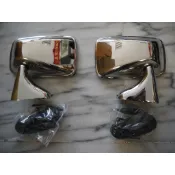 老咪 AUSTIN MINI BACK MIRROR STANLESS 專用車門邊後視鏡 白鐵 台灣製