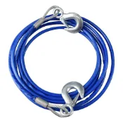 (店+)強力鋼絲拖車繩 拖車 車用 拖車帶 拖車鉤小轎車用拖車繩 強力救援牽引繩 車繩拖車帶 施救繩拖車勾 零伍工坊