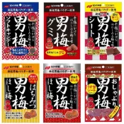 🇯🇵日本 諾貝爾製菓 NOBEL 男梅 橢圓軟糖 軟糖 梅片 蜂蜜梅子 MEGA 梅乾🫧10/13-10/17沖繩代購🫧