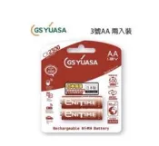 湯淺YUASA  3號低自放電充電電池 2入 / 4入  (日本製)