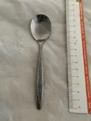 C  品牌商標 味全嬰兒奶粉不銹鋼小匙B收藏品古董